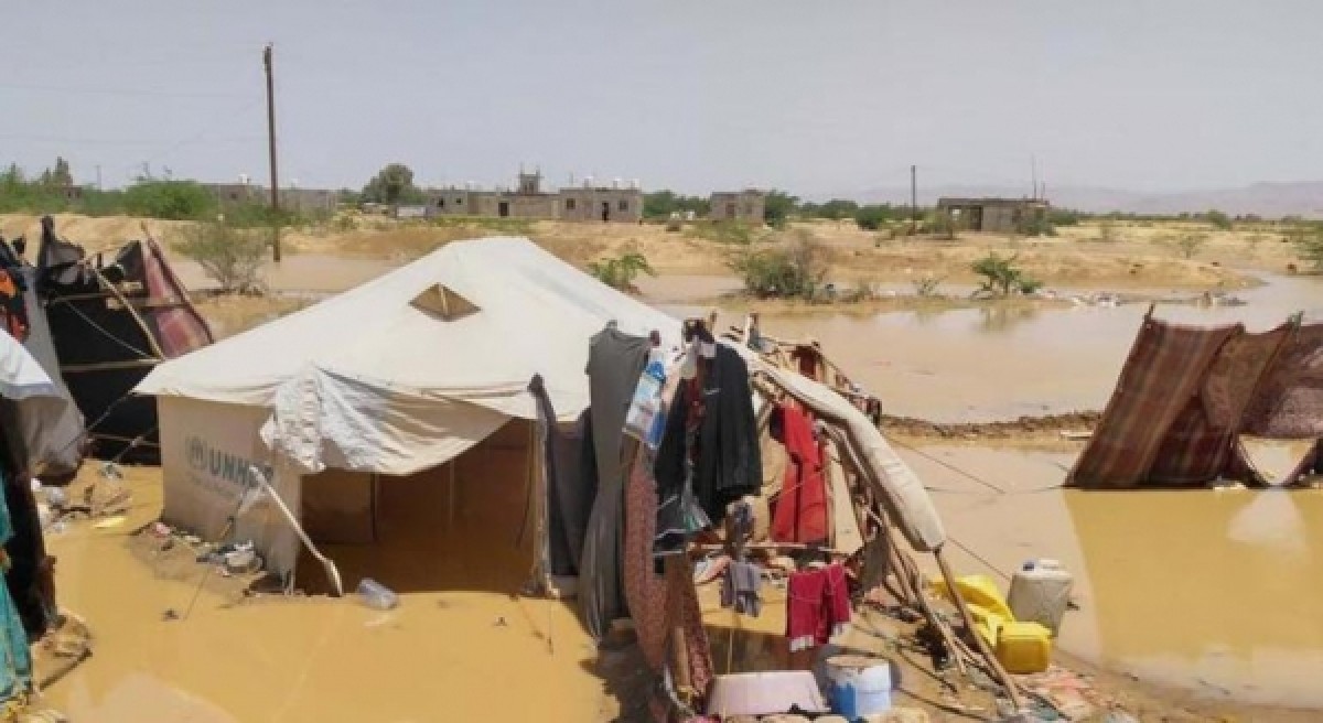 تقرير أممي: تضرر أكثر من 300 ألف شخص في اليمن بسبب الظروف المناخية خلال 2023
