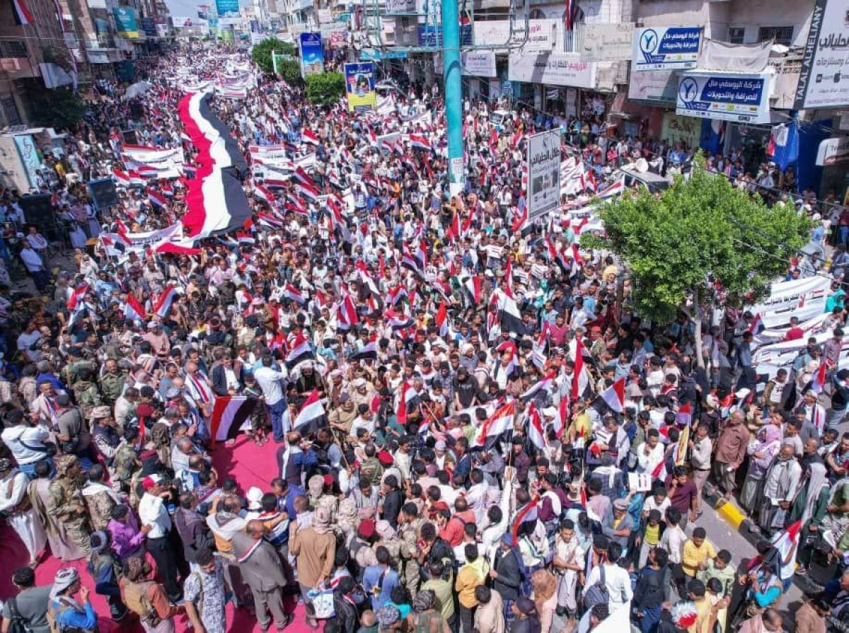 تعز: مهرجان جماهيري بمناسبة ذكرى ثورة سبتمبر المجيدة