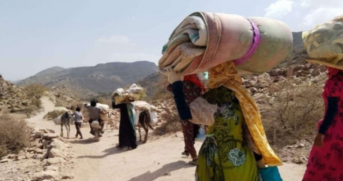 الأمم المتحدة : نزوح نحو 18 ألف شخص داخليًا في اليمن منذ بداية العام الجاري